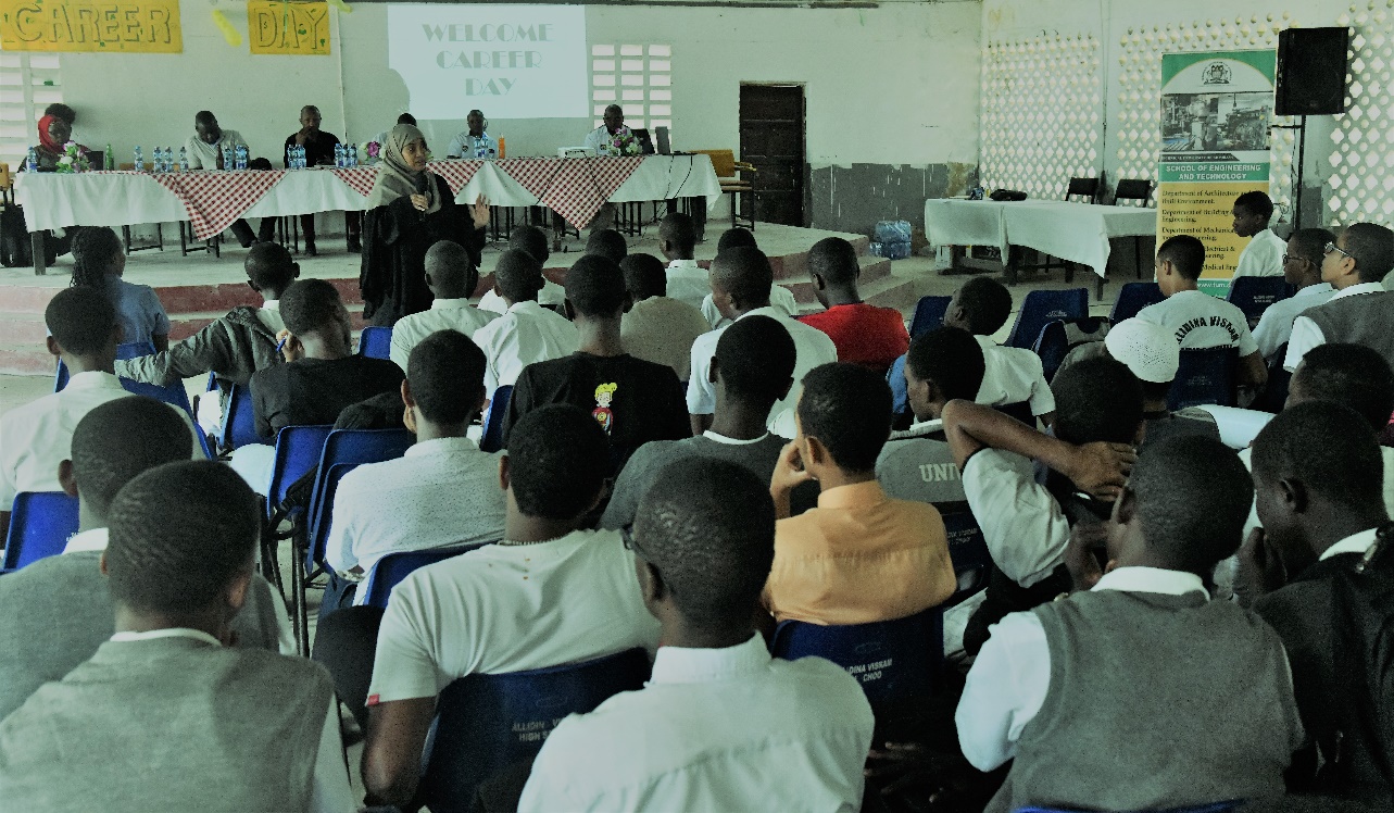 CAREER DAY AT Allidina Visram High School